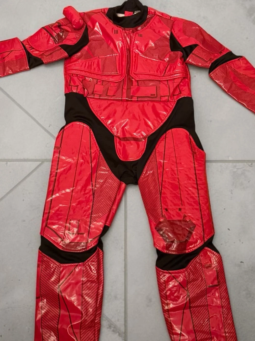 DISNEY Star Wars Kids Deluxe Sith Red Trooper Costume